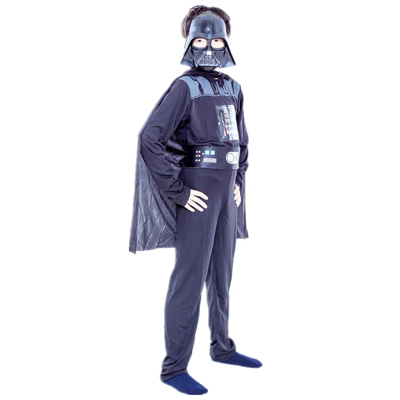 Kids Darth Vader Costume Jumpsuit Halloween