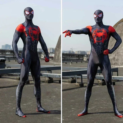 Miles Morales Spider-Man 2025 Jumpsuit Cosplay Costume