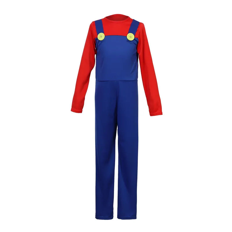 Mario Jumpsuit Costume Set