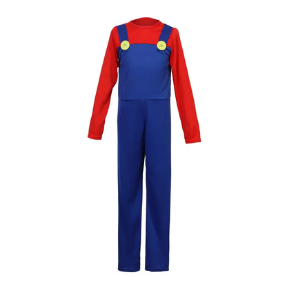 Mario Jumpsuit Costume Set