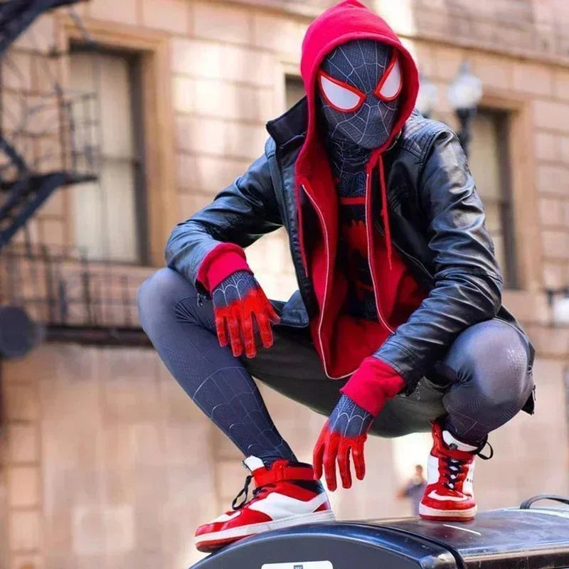 Miles Morales Spider-Man 2025 Jumpsuit Cosplay Costume