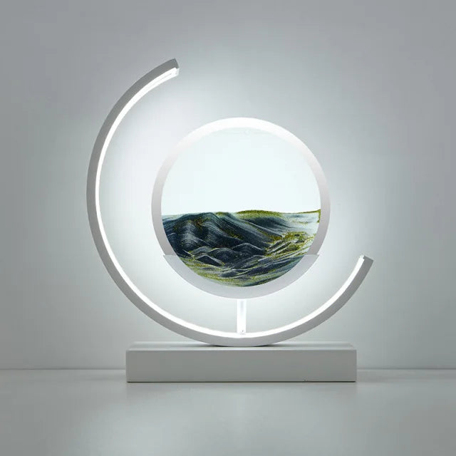 Customizable 3D LED Hourglass with Remote Control