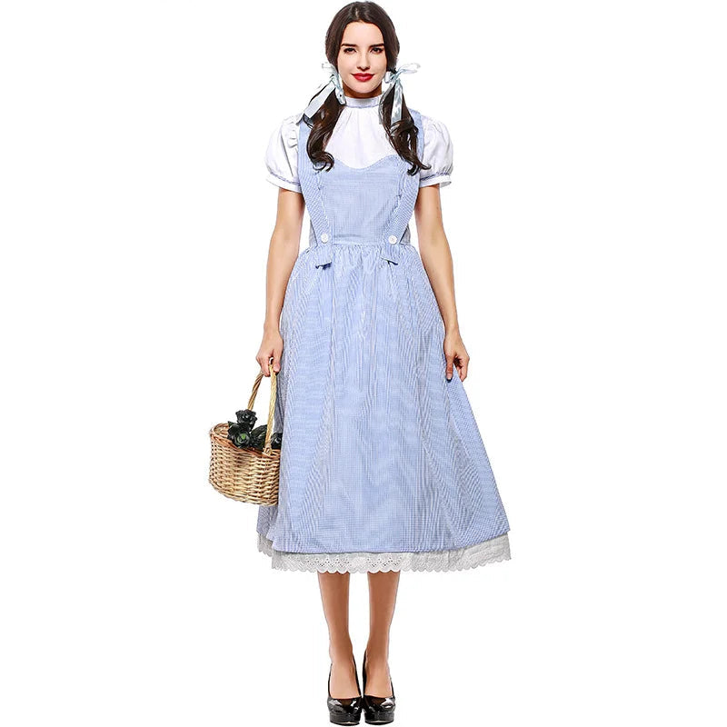Dorothy Costume Blue Gingham Dress