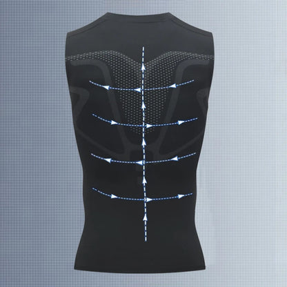 Men’s Compression Gym Tank Top – Quick Dry Vest