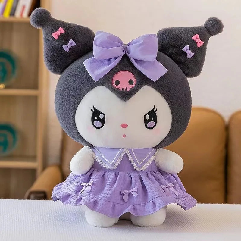 Kuromi Plush Doll – Cute Anime Sanrio Gift Toy