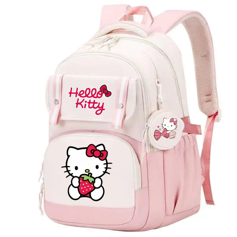 Kids Backpack with Matching Coin Purse and Character Print