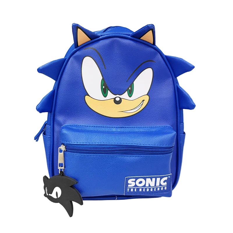 Kids Character Backpack with Front Pocket and Adjustable Straps