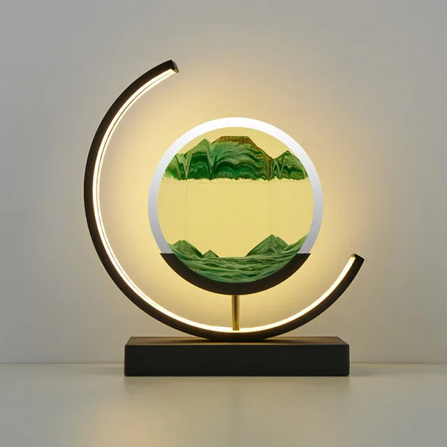 Customizable 3D LED Hourglass with Remote Control