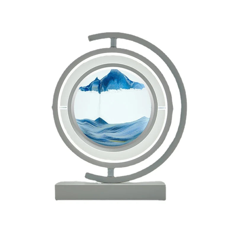 Customizable 3D LED Hourglass with Remote Control