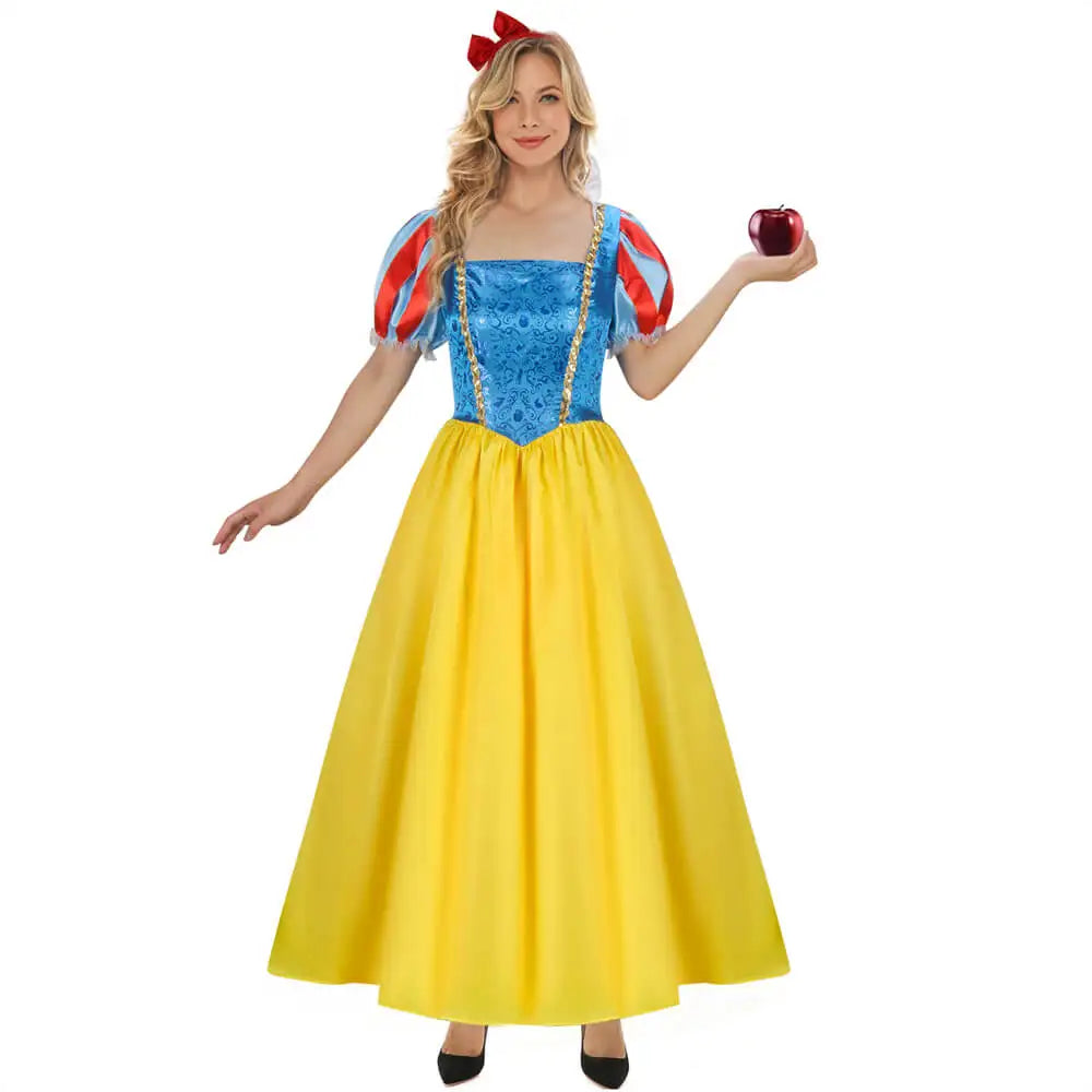 Snow White Costume Dress with Headband