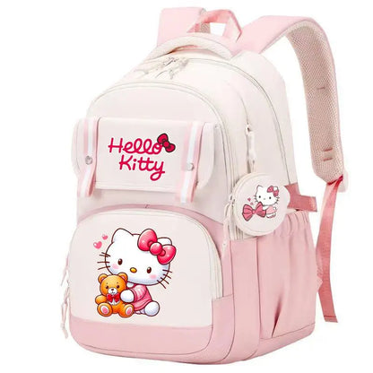 Kids Backpack with Matching Coin Purse and Character Print