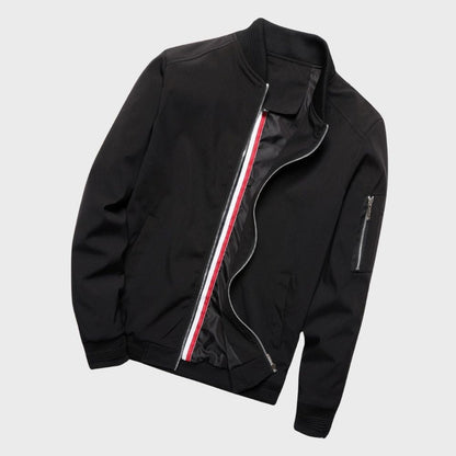 Men's Lightweight Zip-Up Bomber Jacket