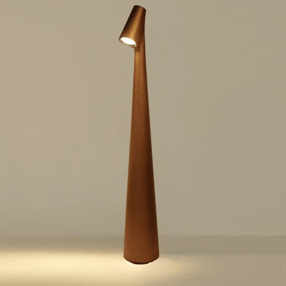 Rechargeable Metal Table Lamp – Stylish & Portable