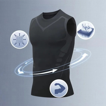 Men’s Compression Gym Tank Top – Quick Dry Vest