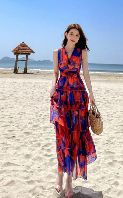 Elegant Long Lyric Dress: Comfort & Style