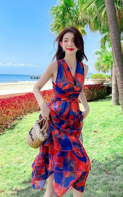 Elegant Long Lyric Dress: Comfort & Style