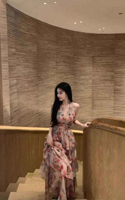 Elegant Long Lyric Dress: Comfort & Style