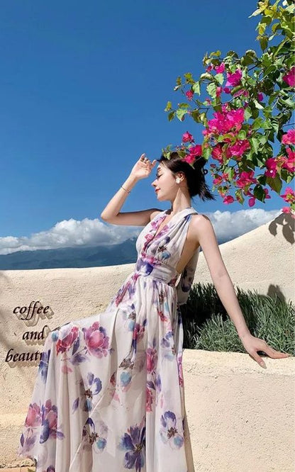 Elegant Long Lyric Dress: Comfort & Style