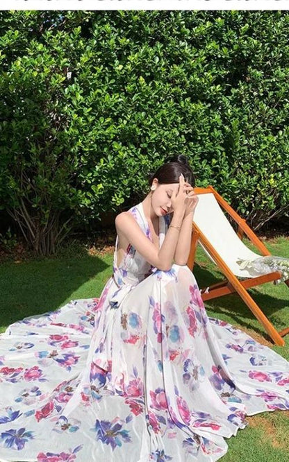 Elegant Long Lyric Dress: Comfort & Style