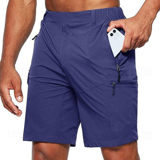 Men’s Lightweight Summer Trousers with Elastic Waistband