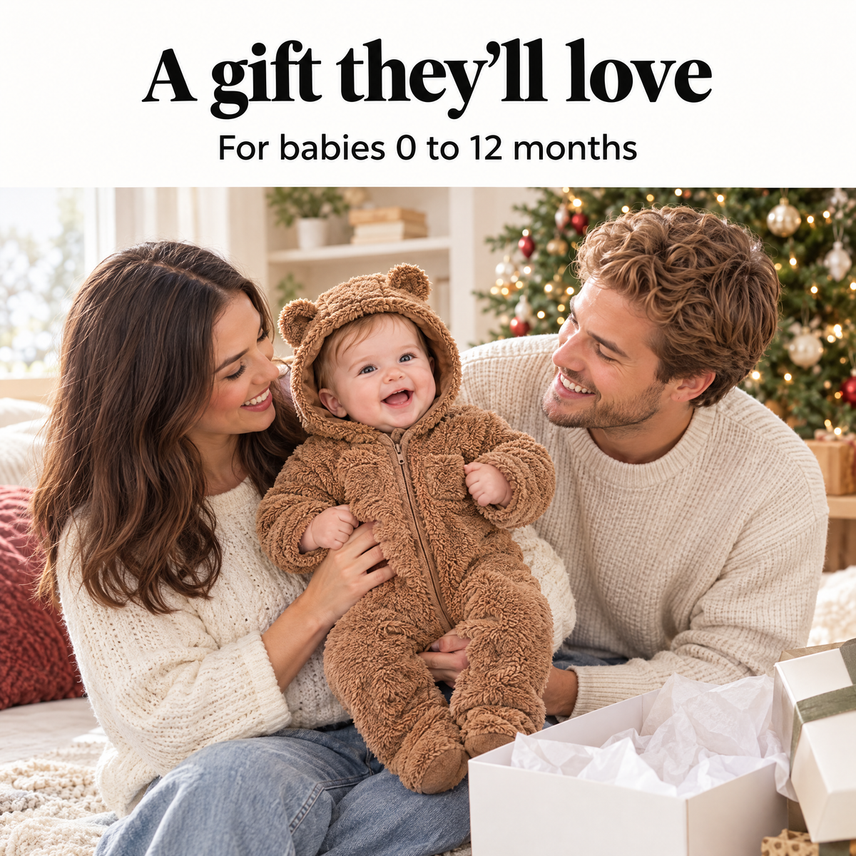 Baby bear snowsuit – a gift they'll love