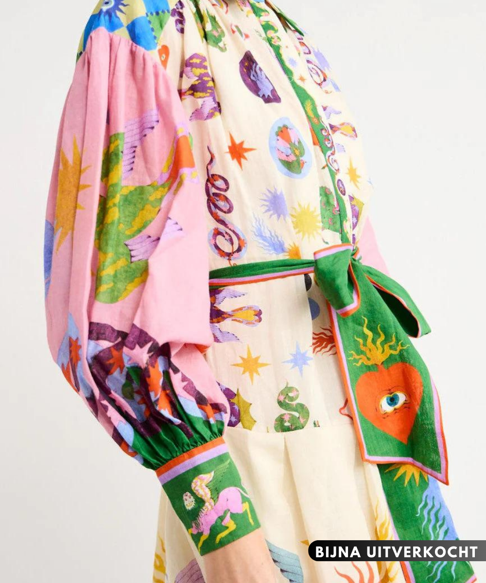 Elegant Italian Maxi Dress - Summer Essential