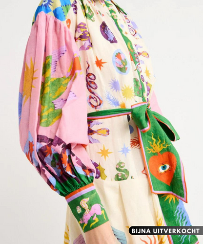 Elegant Italian Maxi Dress - Summer Essential