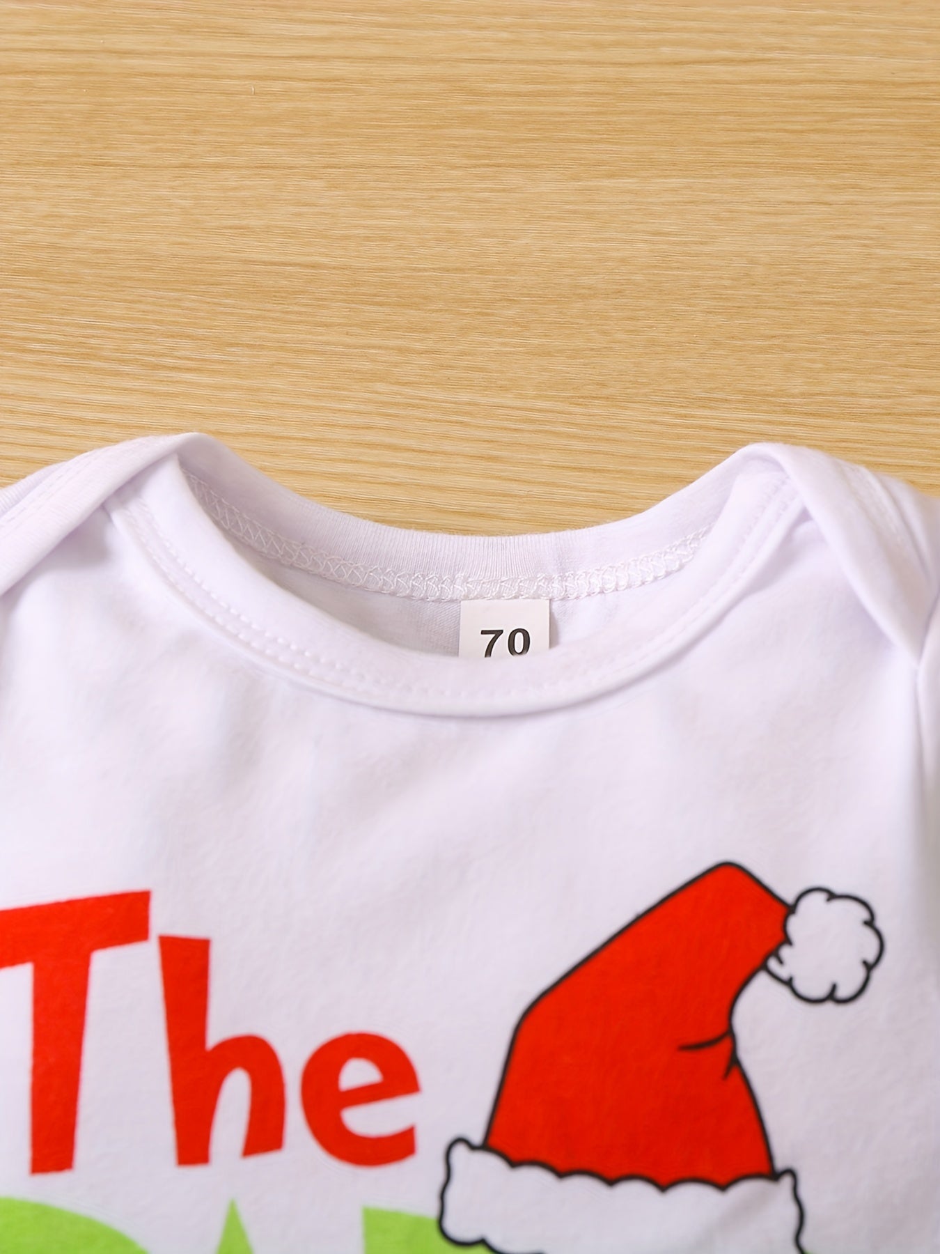 Festive Baby Bodysuit and Fuzzy Suspender Pants Set