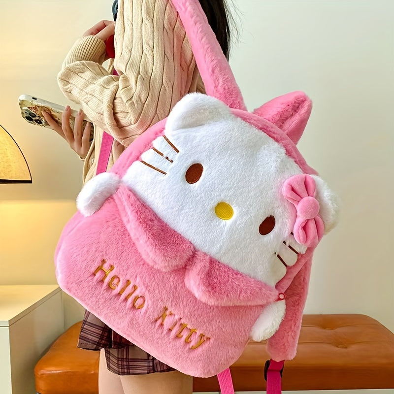 Character-Themed Plush Backpack