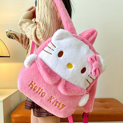 Character-Themed Plush Backpack