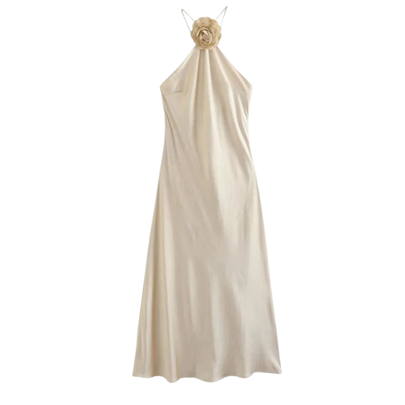 Elegant Rose Maxi Dress for Every Occasion