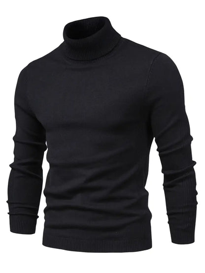 Men's Slim-Fit Knit Turtleneck Sweater