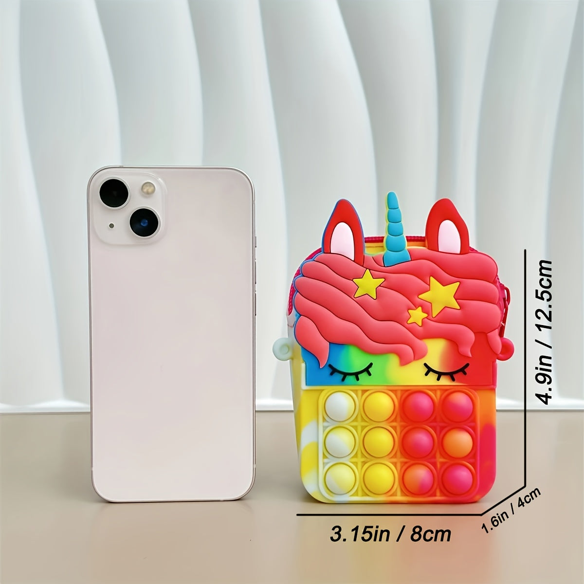 Colorful Crossbody Bag for Kids with Adjustable Strap