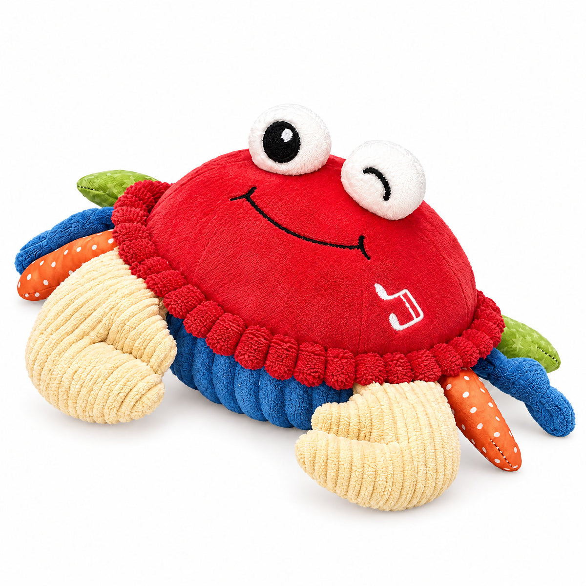 Crawling crab baby toy, red musical dancing crab