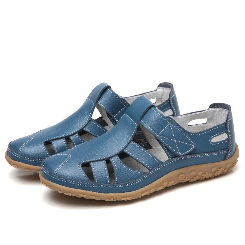 Women's Closed-Toe Orthopedic Sandals with Non-Slip Sole