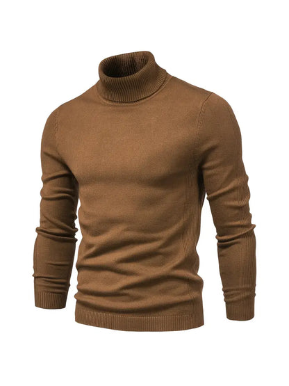 Men's Slim-Fit Knit Turtleneck Sweater