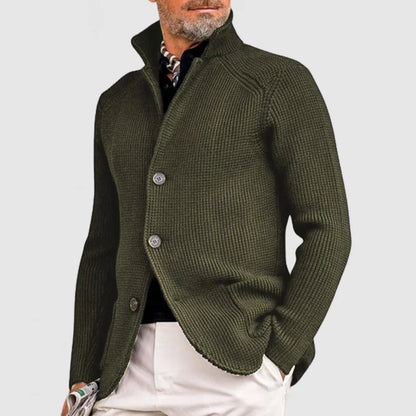Men’s Knit Button-Up Cardigan