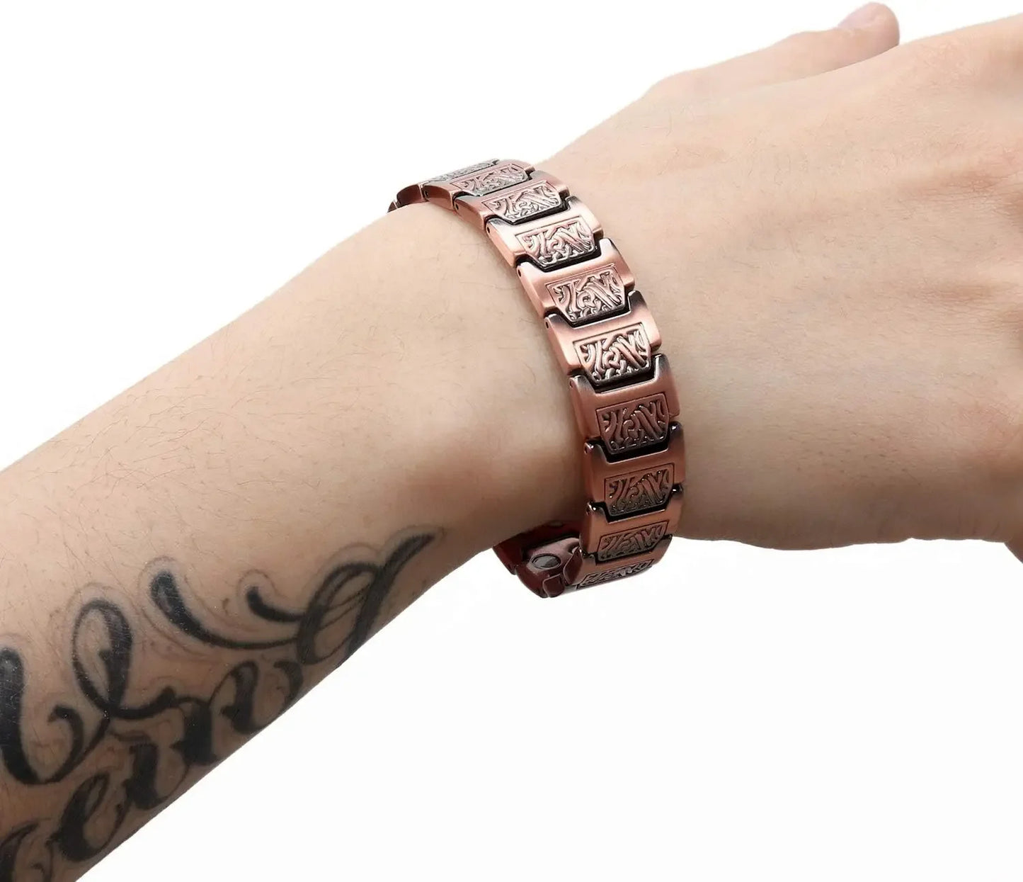 Vintage Magnetic Copper Bracelet for Men