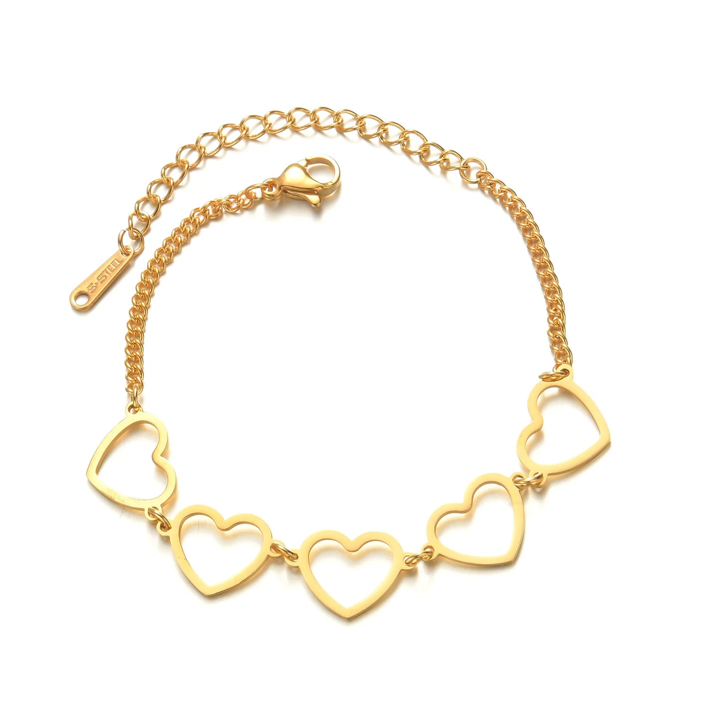 Romantic Bohemia Love Heart Bracelet