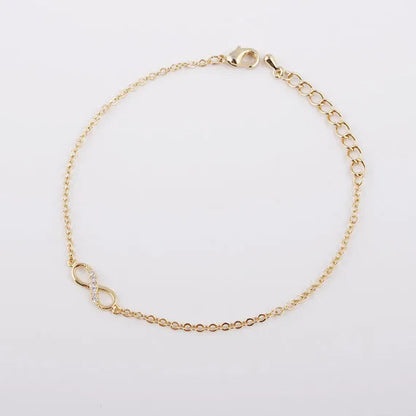 Bohemian Chic Infinity Chain Bracelet