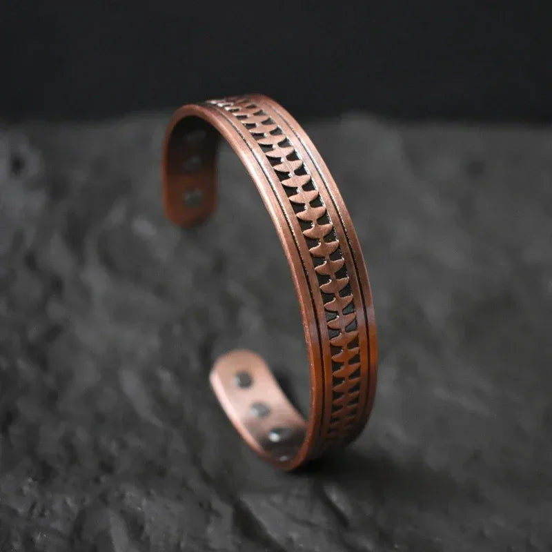 Neodymium Magnets Copper Bracelets for Men