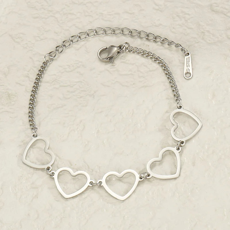 Romantic Bohemia Love Heart Bracelet