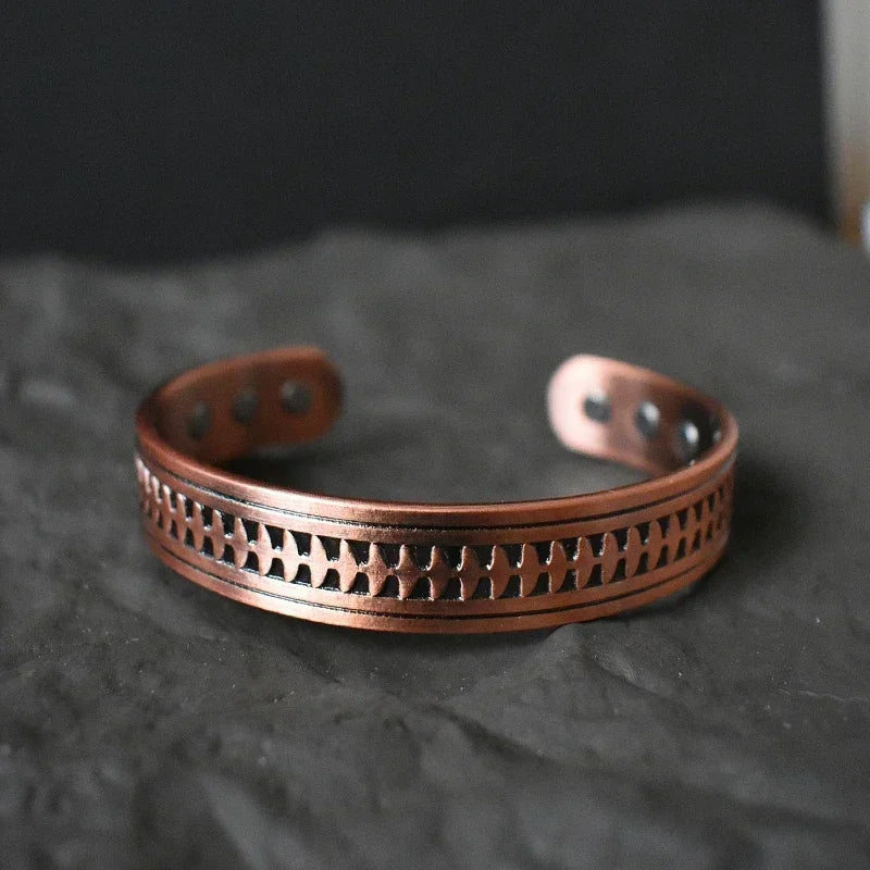 Neodymium Magnets Copper Bracelets for Men