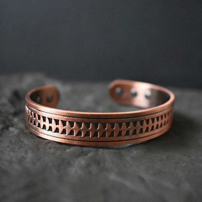 Neodymium Magnets Copper Bracelets for Men