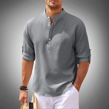 Men's Lightweight Summer Long Sleeve Shirt