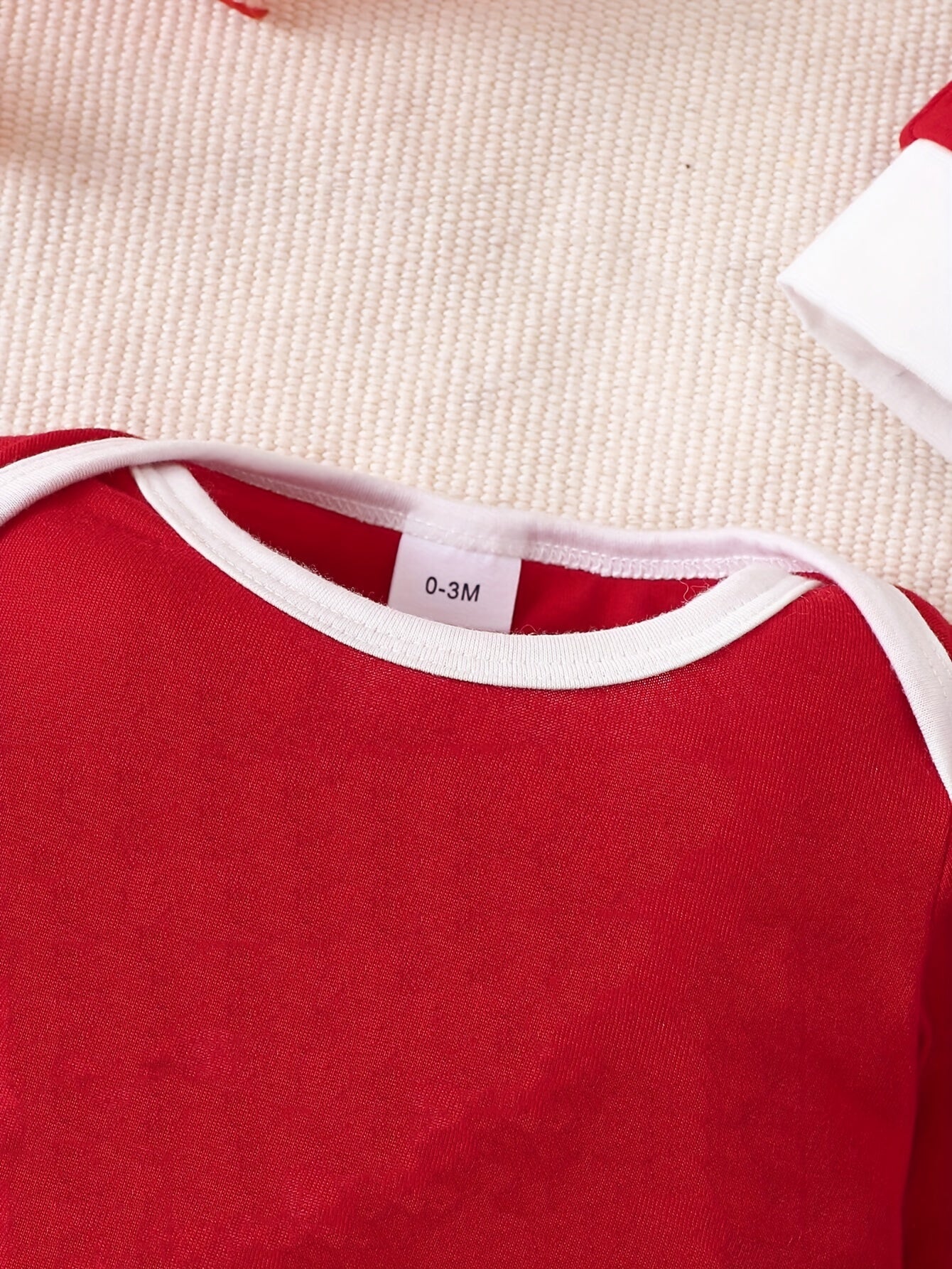 Festive Baby Jumpsuit with Printed Motif and Hat