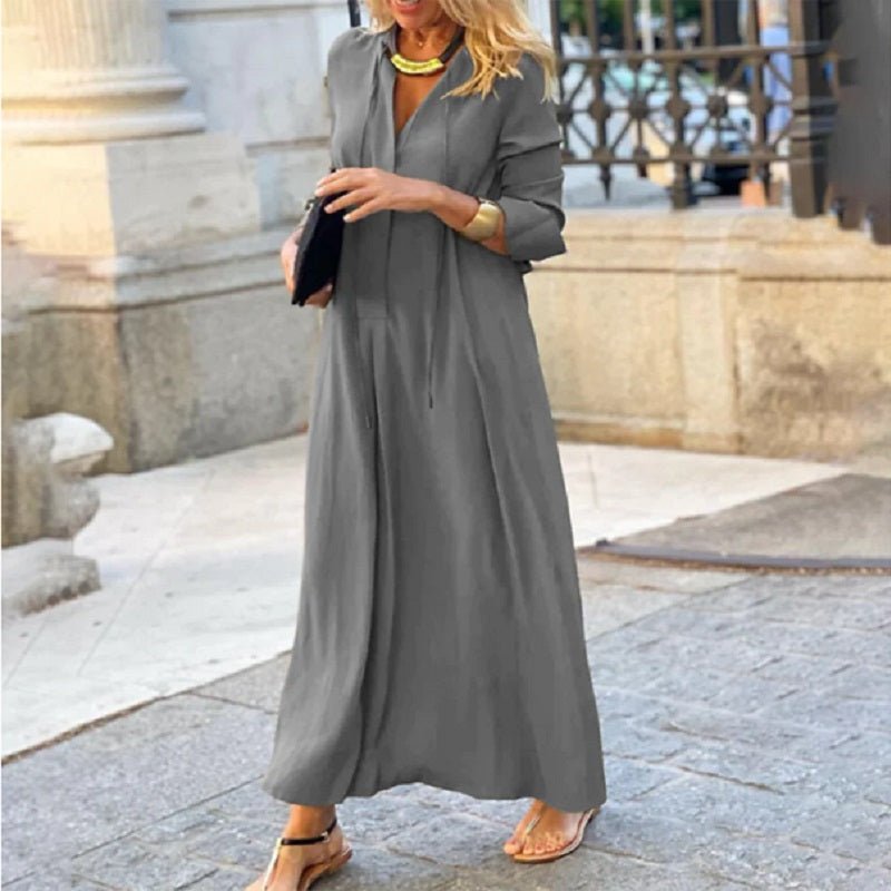 Timeless Long Dress: Elegant & Versatile