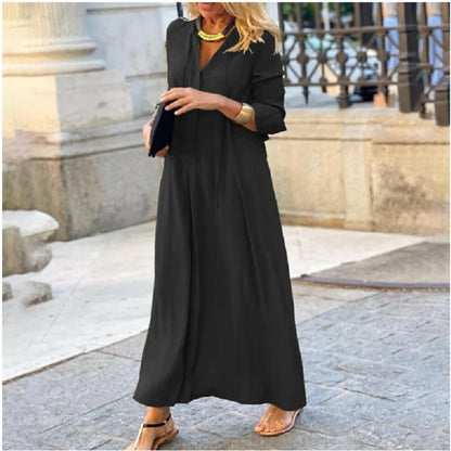 Timeless Long Dress: Elegant & Versatile