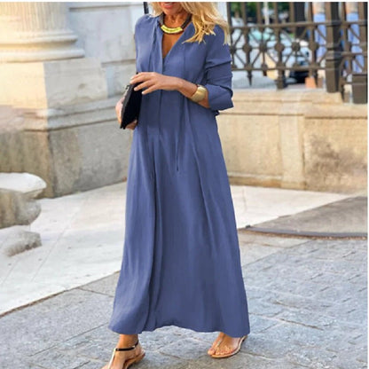 Timeless Long Dress: Elegant & Versatile