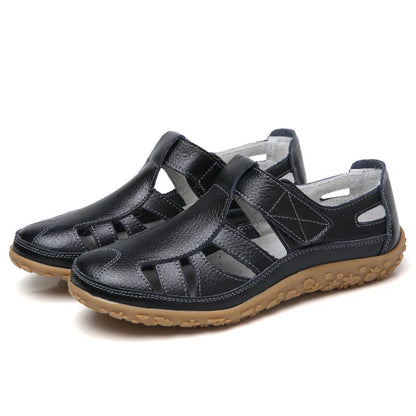 Women's Closed-Toe Orthopedic Sandals with Non-Slip Sole